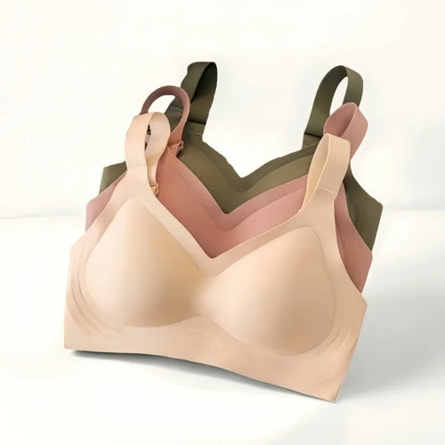 Push-Up Seamless Bras for Women plus Size Adjustable Bra Non-Wire Wide Straps Underwear Sexy Lingerie Female Intimates M-3XL